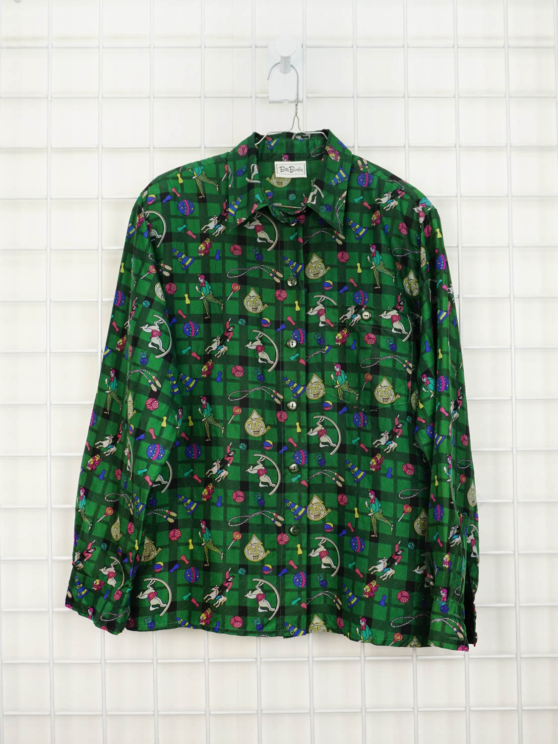 80er Jahre Bluse Betty Barclay Größe 40