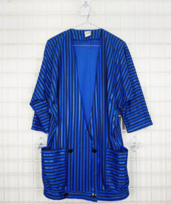 80er 90er Jahre Blazer lang Größe 36