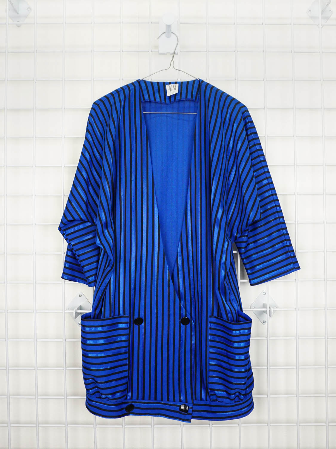 80er 90er Jahre Blazer lang Größe 36