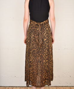 Alternative view of 80er Jahre Zwei-Lagen-Kleid Gr. 38