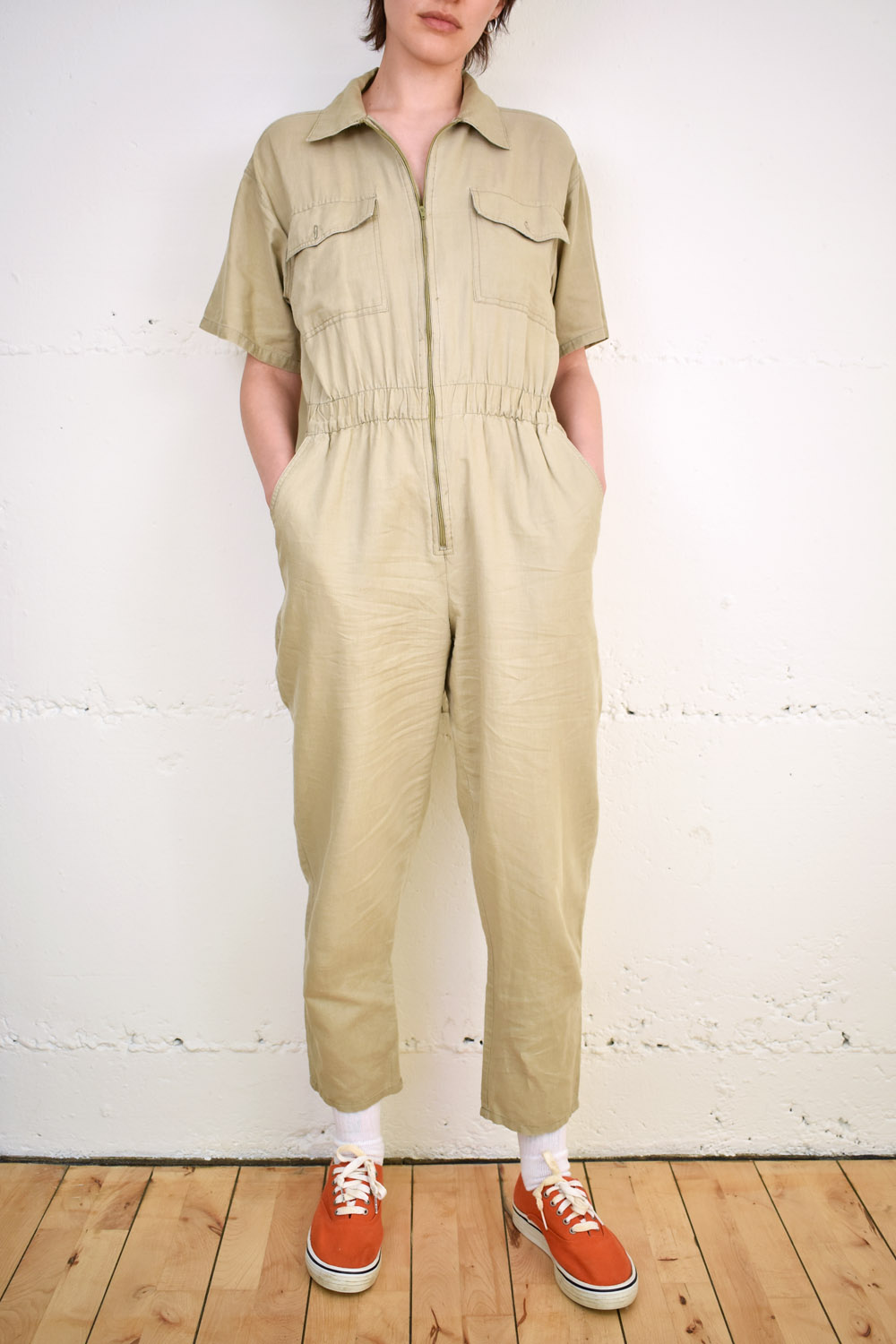 Utility Overall "sand" Größe M